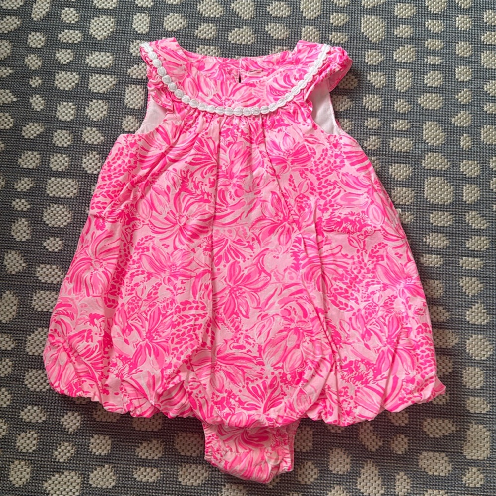 Lilly Pulitzer baby girls bubble dress